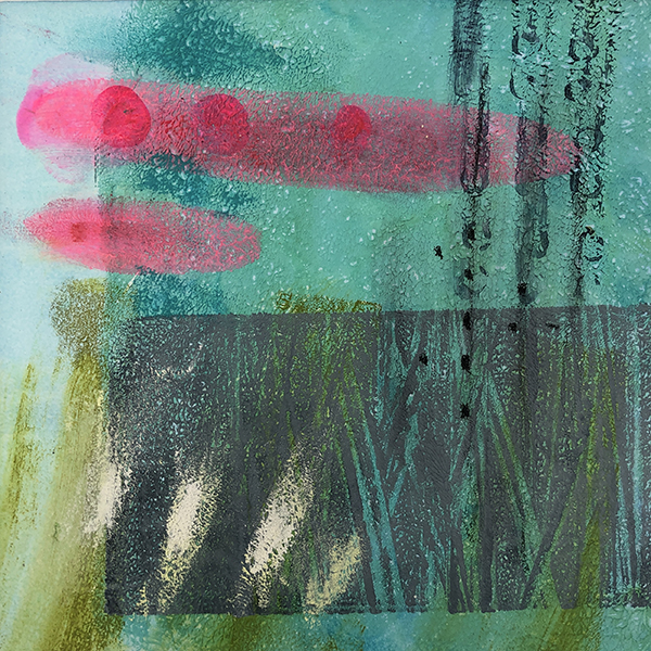 Tierra Verde Gelli Print by Julie Sajous