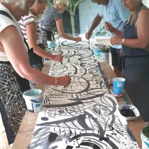 Art workshops with Julie Sajous